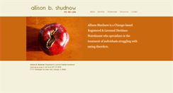 Desktop Screenshot of eatingdisorderdietitian.com